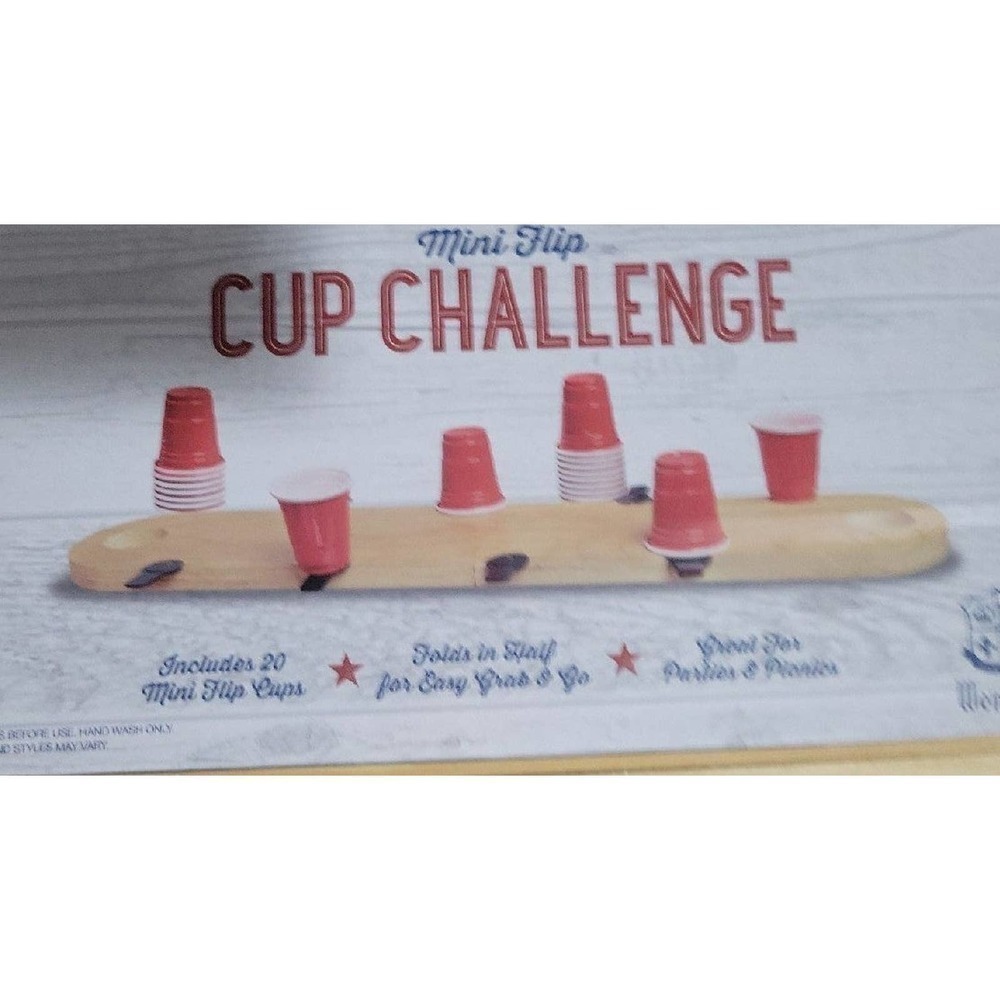 Mini flip cup Game